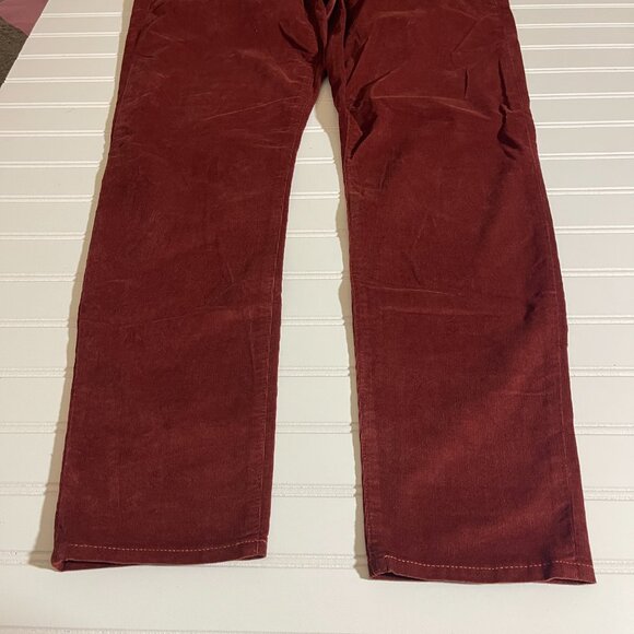 NWT GAP 1969 Sateen Corduroy Brown/Orange Leggin Jeans, Size 32/14 R - Picture 2 of 15